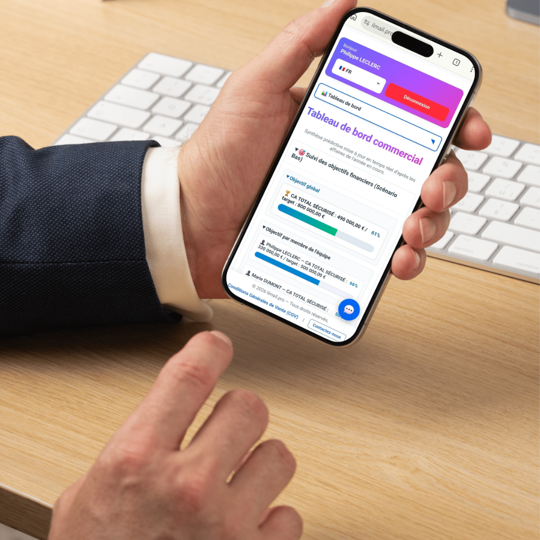 Ilmail CRM sur Mobile